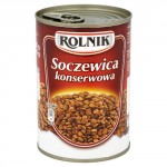 Soczewica konserwowa 425ml Rolnik