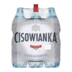 Woda Cisowianka lekko gazowana 1,5l (zgrzewka - 6 butelek)