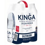 Woda mineralna Kinga Pienińska gazowana 1,5l  (zgrzewka - 6 butelek)