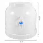 Dozownik wody plastikowy biały VIKO PD-B