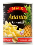 ANANAS kawałki w syropie 565g MK