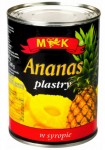 ANANAS plastry w syropie 565g MK