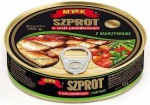 Szprot w sosie pomidorowym z warzywami 160g MK