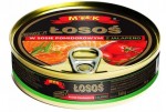 Łosoś w sosie pomidorowym z jalapeno 160g MK