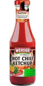 Ketchup pomidorowy z chili pikantny 450ml Werder
