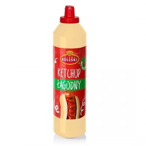 Ketchup łagodny 890g Roleski