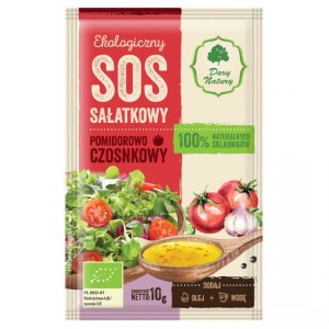 Sos sałatkowy pomidorowo-czosnkowy BIO 3x10g Dary Natury