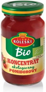 Koncentrat pomidorowy BIO 220g Roleski