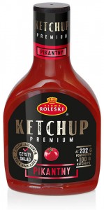 Ketchup pikantny premium 465g Roleski