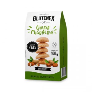 Ciastka migdałowe bezglutenowe 100g Glutenex