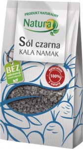 Sól czarna Kala Namak 200g Naturo