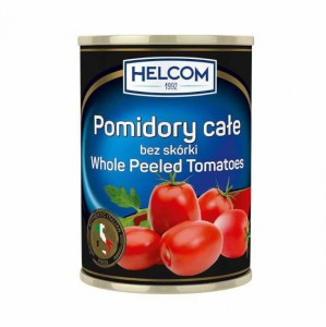 Pomidory całe bez skórki 400g Helcom