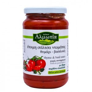 Sos pomidorowy z tymiankiem bazylią 360g Almopia Foods