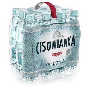 Woda Cisowianka niegazowana 0,5l (zgrzewka - 12 butelek)