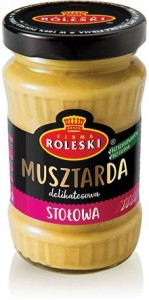 Musztarda stołowa 175g Roleski  WYPRZEDAŻ