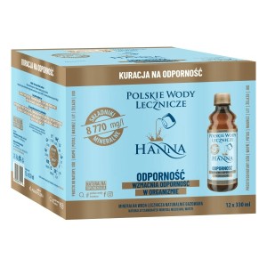Woda lecznicza Hanna - 12x330ml (karton)
