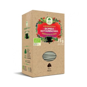 Herbatka Bomba witaminowa ekologiczna ekspresowa 25 torebek Dary Natury