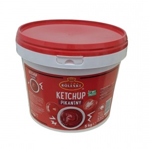 Ketchup pikantny 5kg Roleski
