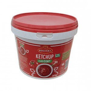 Ketchup łagodny 5kg Roleski