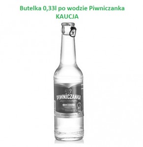 Kaucja - butelka szklana 0,33l Piwniczanka 