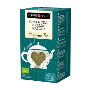 Ekologiczna herbata zielona Imperial Matcha 40g (20x2g) Pure&Good