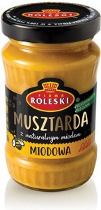 Musztarda miodowa 175g Roleski WYPRZ