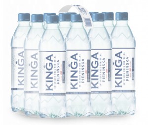 Woda mineralna Kinga Pienińska gazowana 0,5l (zgrzewka - 12 butelek)