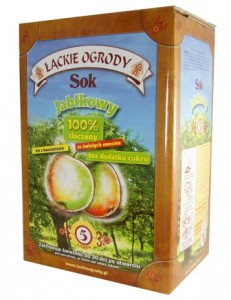 Sok jabłkowo-morelowy Łąckie Ogrody 5l Tłocznia Maurera