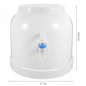 Dozownik wody plastikowy biały VIKO PD-B