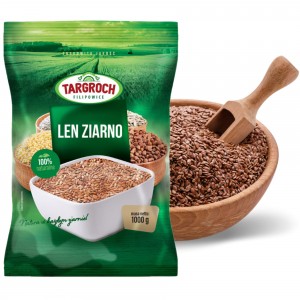 Siemię lniane brązowe 1kg