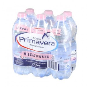 Primavera niegazowana 0,5l kaucja (zgrzewka)