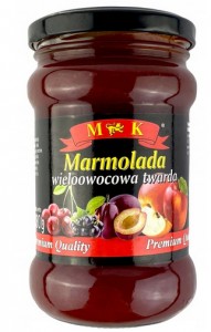 MARMOLADA twarda wieloowocowa 380g MK