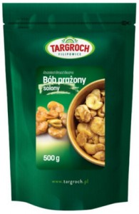 Bób prażony solony 500g Targroch