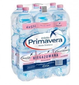 Primavera niegazowana 1,5l (6 butelek) kaucja