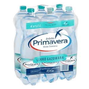 Primavera lekko gazowana 1,5l (6 butelek) kaucja