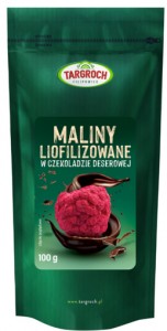 Maliny liofilizowane w czekoladzie 100g Targroch