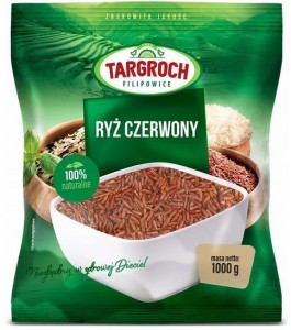 Ryż czerwony 1kg TARGROCH