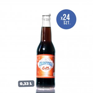 CELESTYNKA COLA 0,33l x 24 szt TWIST-OFF 