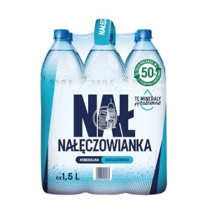 Woda mineralna Nałęczowianka niegazowana 1,5l  kaucja