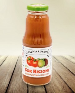 SOK TŁOCZONY KISZONY Z POMIDORÓW I JABŁEK 300ml