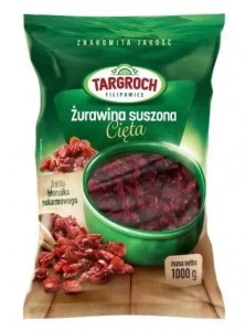 ŻURAWINA SUSZONA CIĘTA 1KG TARGROCH