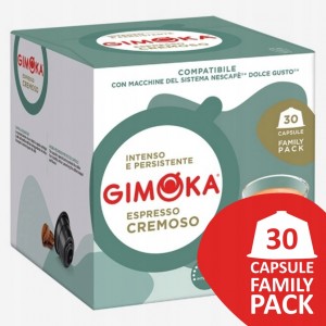 Kapsułki GIMOKA DOLCE GUSTO CREMOSO 30szt
