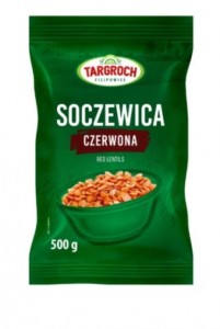 Soczewica czerwona 500g Targroch