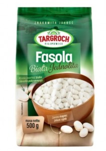 Fasola biała - jednolita 500g Targroch