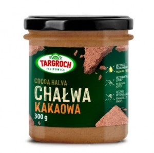 Chałwa kakaowa bez cukru 300g Targroch