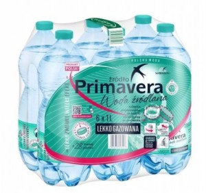 Primavera lekkogazowana 1l kaucja 
