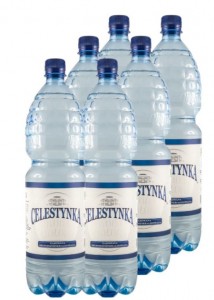 Woda gazowany Celestynka 6 butelek kaucja