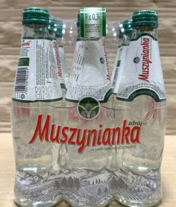 Muszynianka lekko gazowana 0,3 szkło bezzwrotne (9sztuk)