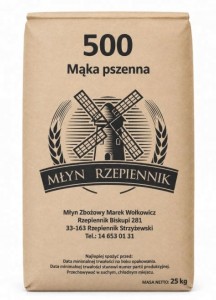 MĄKA PSZENNA POZNAŃSKA TYP 500 25KG