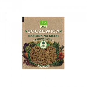 SOCZEWICA EKOLOGICZNE NASIONA NA KIEŁKI 50G DARY NATURY